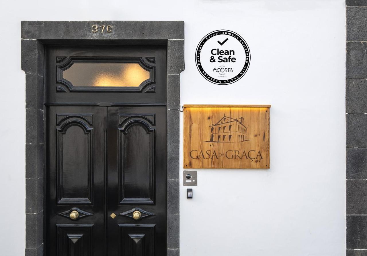 לינה וארוחת בוקר Ponta Delgada Casa Da Graca מראה חיצוני תמונה